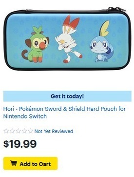 Best Buy Black Friday Hori Pokémon Sword Shield Hard