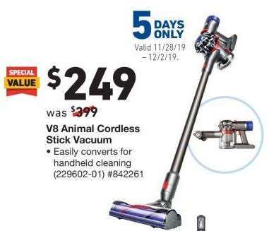 Black friday dyson v8