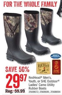 she rubber boots