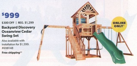 black friday deals on outdoor playsets