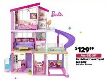 black friday barbie house