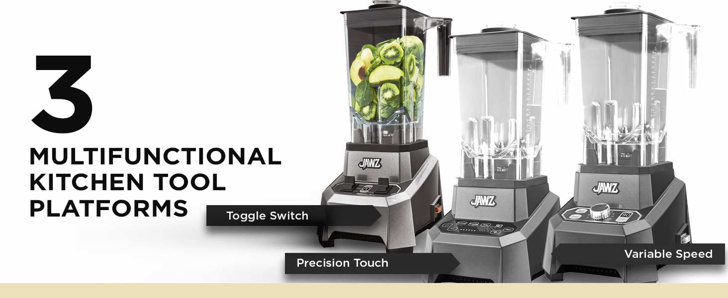 JAWZ High Performance Blender, Precision Touch - $45.23 shipped @ Amazon