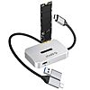 ORICO 10Gbps M.2 NVMe SSD Enclosure & SATA Adapter $23.39 AC