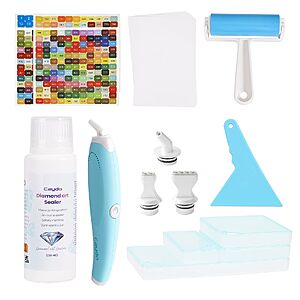 Caydo Diamond Art Tool Kit 22 pieces $9.99 with coupon