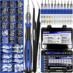 Mingfix Eyeglasses Repair Kit w/ Magnetic Screwdriver