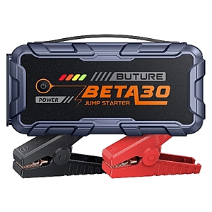 BUTURE 6000A Car Jump Starter Power Bank 26800mAh Car Battery Emergency Boosters
