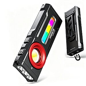 Lexall E6 Rechargeable EDC Pocket Flashlight, 2000 Lumens - $25.19 After coupon