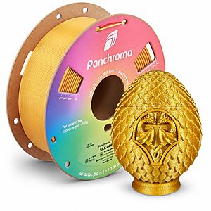 1KG Polymaker Panchroma Silk PLA 1.75mm 3D Printer Filament (2 Colors) $15.20 or less w/ S&S