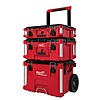Milwaukee PACKOUT 22 in. Rolling Modular Tool Box LP Handle, 22 in. Large Tool Box and 22 in. Medium Tool Box $239 at Home Depot