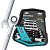 DURATECH 90-Tooth Ratcheting Wrench Set, 8-Piece SAE & Metric Combination Set - $22 at Amazon