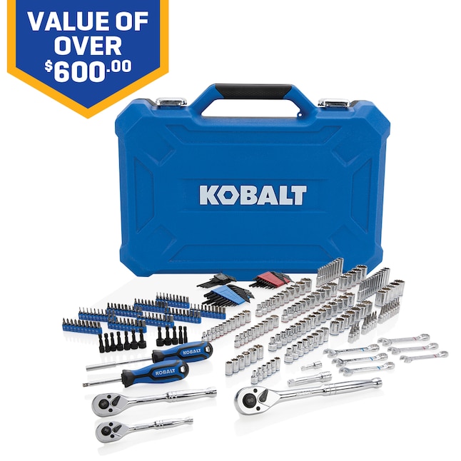 Kobalt 299 piece Mechanics Set $99 at Lowes