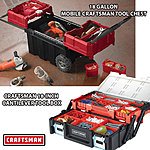 Oddball Craftsman tool box deal, mobile rolling tool chest $45 or cantilever for $15, both for $58