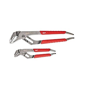 Milwaukee 12 in. Dipped Grip Smooth Jaw Pliers 48-22-6552 - The Home Depot