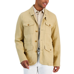 Michael Kors Men's Four-Pocket Linen Safari Jacket - Macy's $149.00
