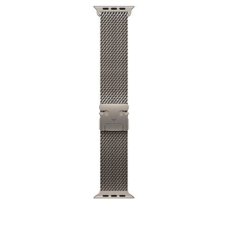 Apple Watch Band - Milanese Loop - 49mm - Natural - SMALL $118 at Amazon