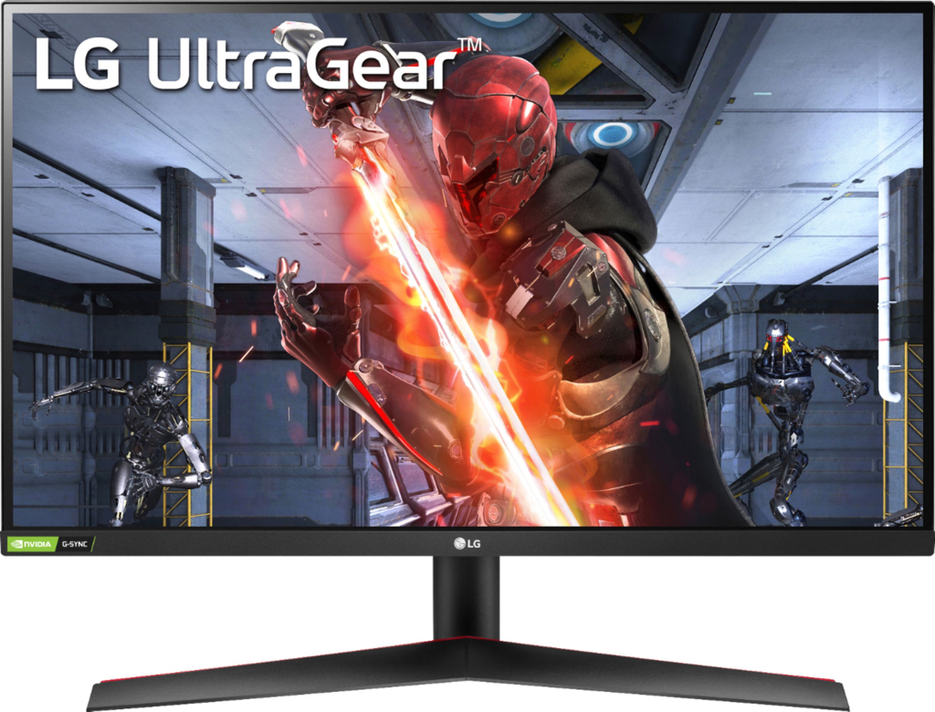 LG UltraGear 27" IPS LED FHD G-Sync Compatible Monitor with HDR (DisplayPort, HDMI) Black 27GN600-B - $249.99