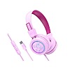 MEE Audio KidJamz USB-C Wired Kids Headphones w/ LED Lights, Volume Limiter &amp;amp; Mic (Pink) $4.99 + Free Shipping w/ Prime