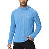 $11.99: Roadbox Men's UPF 50+ Long-Sleeve Fishing Sun Hoodie (Large) at Amazon
