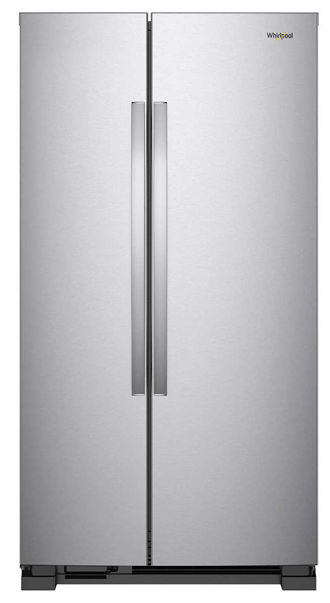 Whirlpool 25 cu. ft. Large SidebySide Refrigerator 900. F/S from Costco.