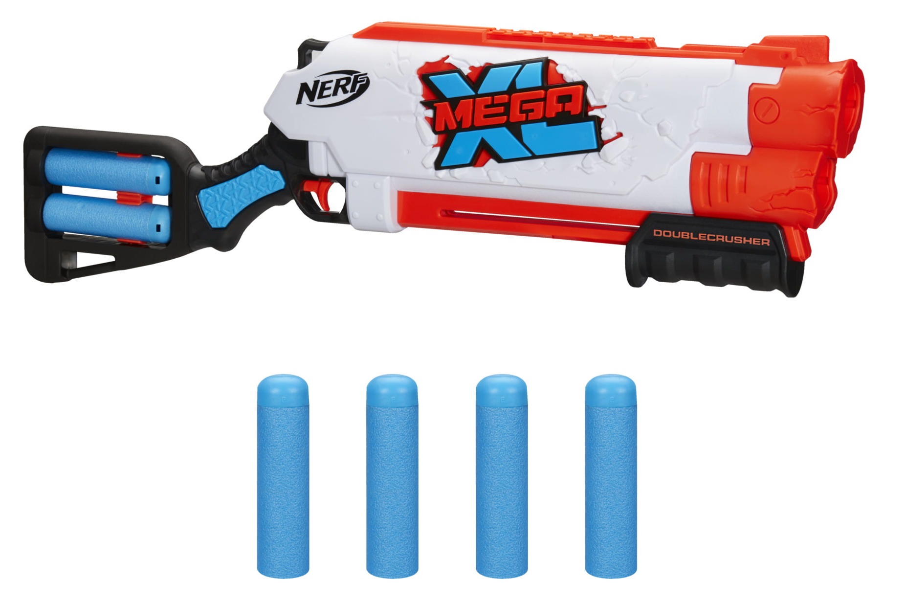Nerf Mega XL Double Crusher Blaster $9.97 + Free Shipping w/ Walmart+ or Orders $35+