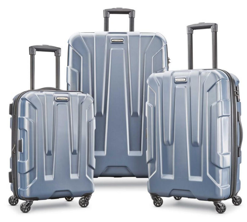 Samsonite CENTRIC 3 PIECE SET for 278.99 with coupon code