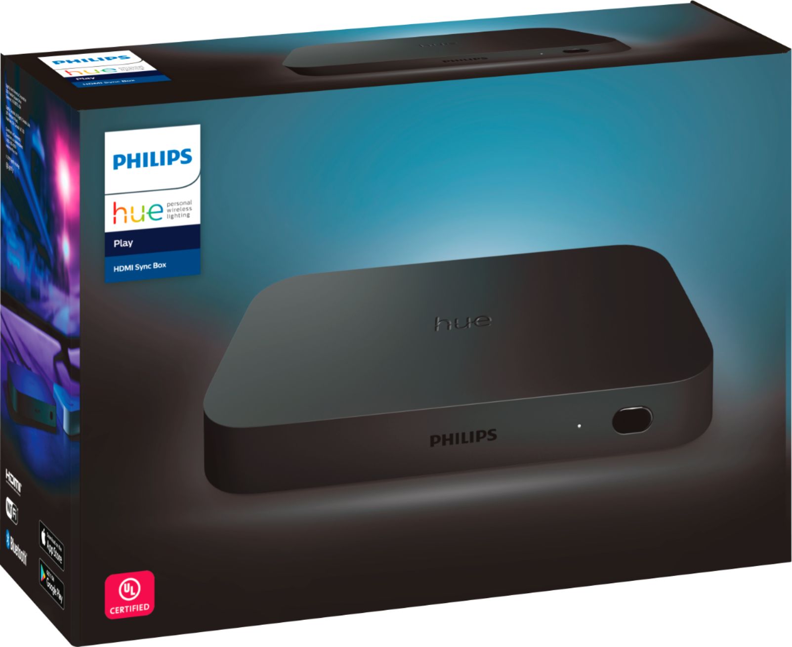 Philips Hue Play HDMI Sync Box Automatic Hue light controller for