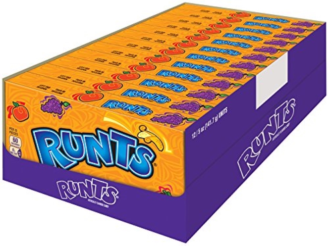 12-Pack 5-Oz Runts Fruit Flavored Hard Candy $11.41 w/ S&S + Free Shipping w/ Prime or on orders over $25