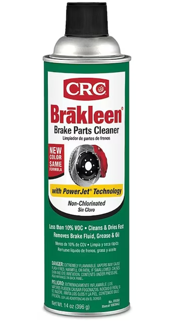 Brakleen CRC N/C Brake Parts Cleaner Green 50-State 14 oz - Non