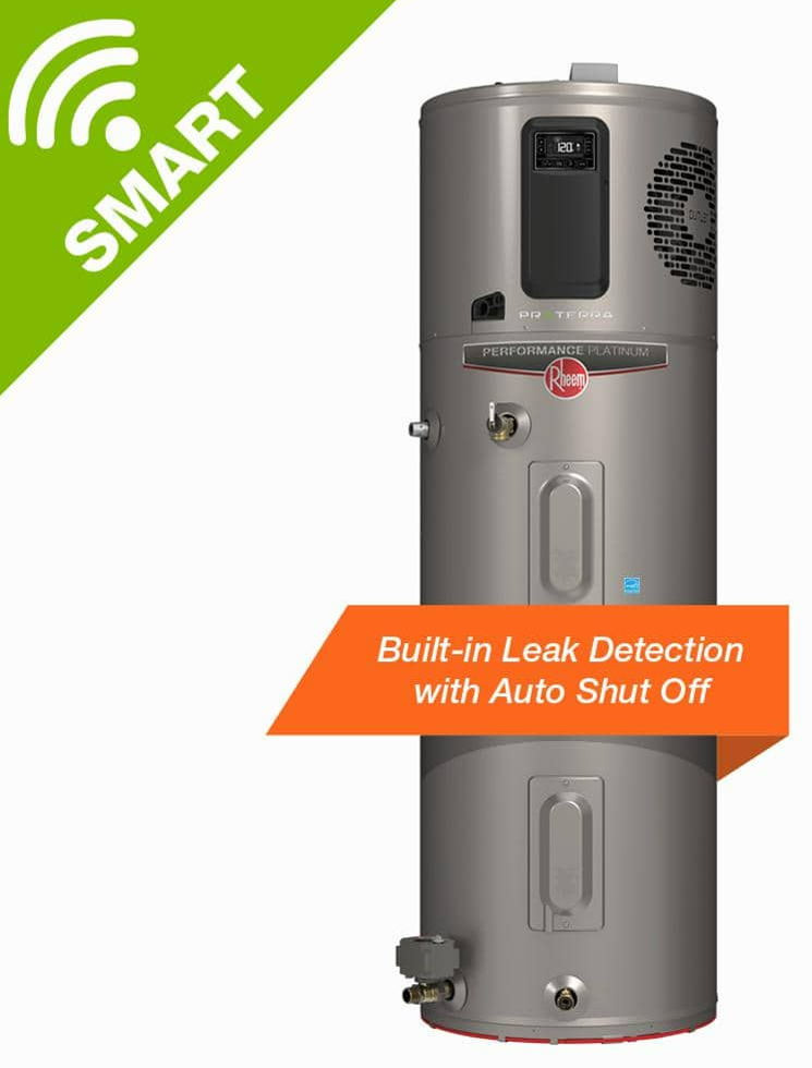 ProTerra 50 Gal. 10-Year Hybrid High Efficiency Smart Tank Electric Water Heater with Leak Detection & Auto Shutoff - Home Depot $1489.99