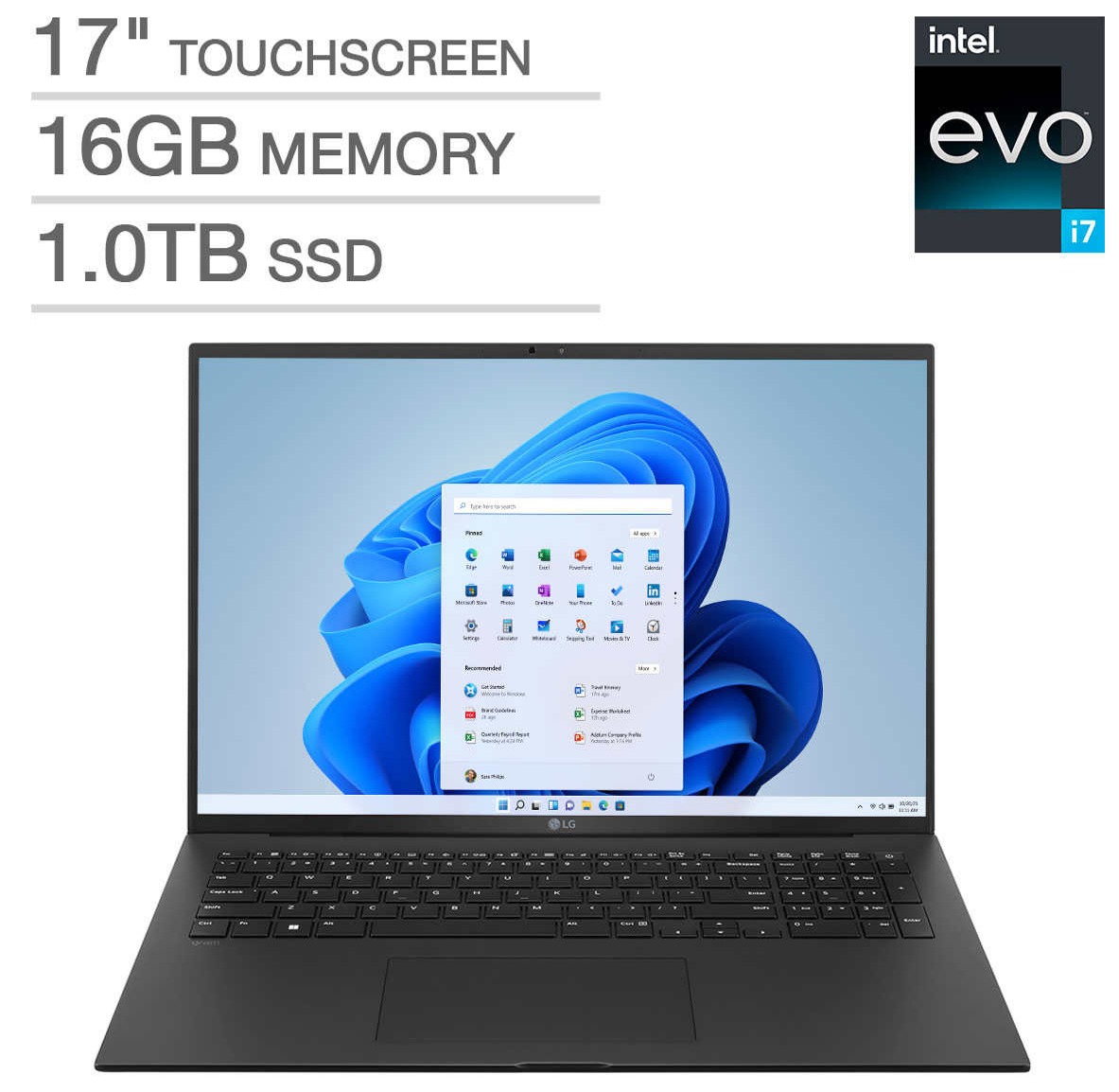 lg gram 17" touchscreen 1TB SSD, 16GB Ram, Intel i7-1360P $900 @costco Apr 7th