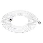 Amazon Basics RJ45 50 Foot Braided Nylon Cat 7 Ethernet Patch Cable $6.43 &amp; more