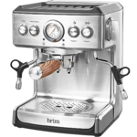 Brim 19 Bar Espresso Machine w/ Hot water Dispenser and Milk Frother $130 + Free Shipping w/ Amazon Prime