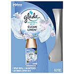 $5.68 /w S&amp;S: Glade Automatic Spray Refill and Holder Kit, Clean Linen, 6.2 Oz (2 for $8.97) Amazon