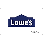 $100 Lowe's eGift Card (Email Delivery) $90