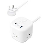 AmazonBasics 3 Outlet + 3 USB Port Power Strip Cube w/ 5' Cord $7 + Free Shipping w/ Prime