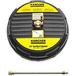 Limited-time deal: Kärcher - 3200 PSI Universal Surface Cleaner Attachment for Pressure Washers - 15&quot; and 1/4 Quick Connect - 2 Spinning Nozzles and Extension Wand - $47 @ Amazon