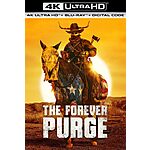 The Forever Purge - 4K Ultra HD + Blu-ray + Digital [4K UHD] $10