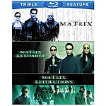 $9: The Matrix / The Matrix Reloaded / The Matrix Revolutions (Blu-ray) @ Amazon