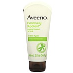2-Oz Aveeno Positively Radiant Skin Brightening Exfoliating Daily Facial Scrub $2.35 w/ Subscribe &amp; Save