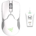 Amazon.com: Razer Viper Ultimate Lightweight Wireless Gaming Mouse &amp; RGB Charging Dock: Hyperspeed Wireless Technology - 20K DPI Optical Sensor - 74g Lightweight - White $84.99