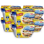 GladWare Deep Dish Food Storage Containers - 64oz, 3-Count Set, BPA-Free | 6 Packs (18 Total) $15.90 @ Amazon