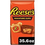 Reese's Milk Chocolate Peanut Butter Cups: 35.6-oz Miniatures $8 w/ Subscribe &amp; Save