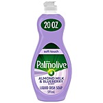 Palmolive Ultra Soft Touch Dish Soap, Almond Milk &amp; Blueberry 20 Fl Oz $2.82 @ Amazon