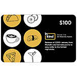 Costco Members: $100 inKind Restaurant eGift Card (Email Delivery) $60