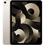 Apple iPad Air (5th Generation) 10.9-inch, 64GB, Wi-Fi 6 + 5G Cellular, Starlight $549.99 @ Amazon