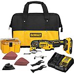 DEWALT 20V MAX XR Oscillating Multi-Tool Kit $119 @ Amazon