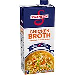 32-Oz Swanson 100% Natural Chicken Broth $0.95 w/ Subscribe &amp; Save