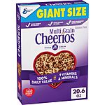 [S&amp;S] $2.70: 20.6-Oz Cheerios Heart Healthy Breakfast Cereal (Multi Grain) at Amazon