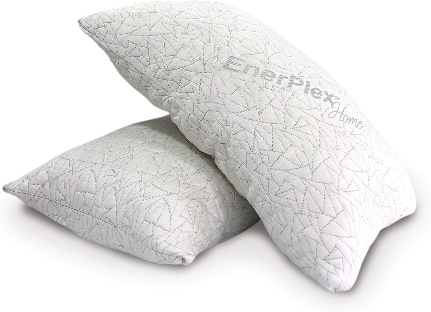2-Pack EnerPlex Memory Foam Pillows w/ Extra Foam & Cooling Bamboo Cover (King) $28.99 + Free Shipping