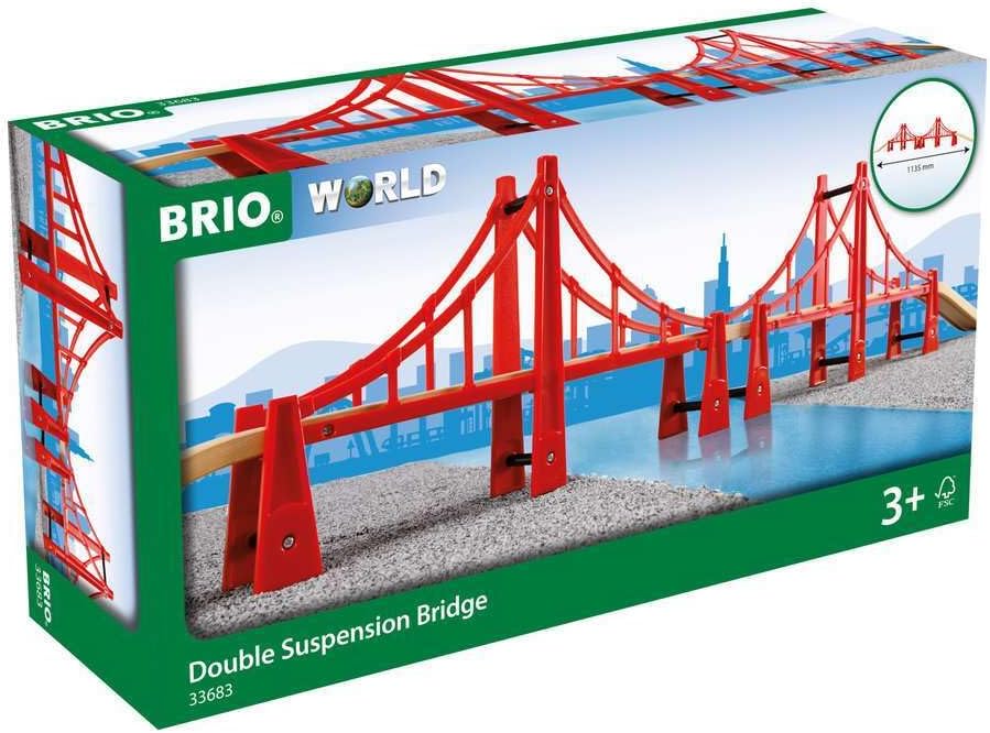 $20.29: BRIO World - 33683 Double Suspension Bridge Amazon